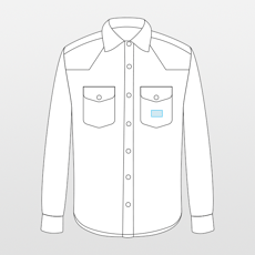 Kariban | 女士长袖牛仔衬衫