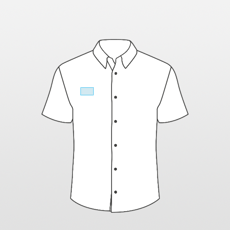 Kariban | Stretch short-sleeved shirt