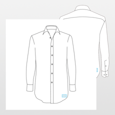 Seidensticker | Camisa Seidensticker Shaped Fit 1/1 Business Kent