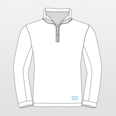 Result | Polartherm fleecetrui met halve rits