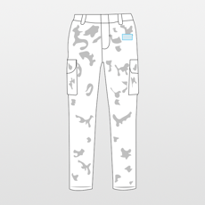 Wk | Calças multibolsos eco-responsáveis de homem