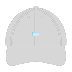 K-up | Lue med 6 paneler i økologisk bomull