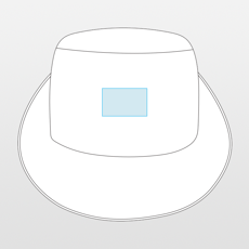 Czapka z daszkiem - Bawełniany kapelusz plażowy BILGOLA