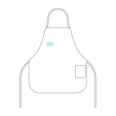 Children's apron for coloring NILO