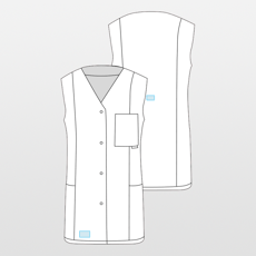 Karlowsky | Delantal de trabajo Sarah