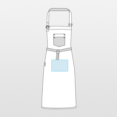 Premier | Avental em imitação de pele "Division"