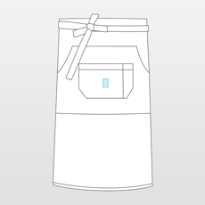 Kariban | Delantal de longitud media