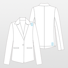 Kariban | Blazer em malha de senhora