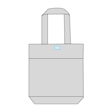 Westford Mill | Saco de compras em algodão biológico