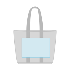 Kimood | Stor materialpåse med platt botten