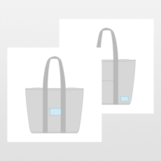 Bags by JASSZ | Torba na zakupy ze skompresowanego płótna