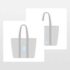 VILLE canvas tas
