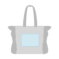 Strandväska i canvas KLEUREN BAG