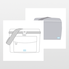 Saco ref. para latas CUBA