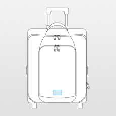 Quadra | Sac à dos/trolley taille cabine