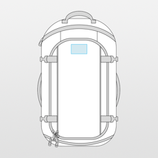 Kimood | Carrello di medie dimensioni