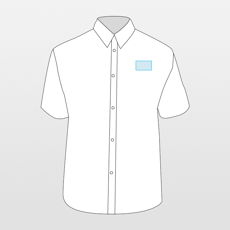 Kariban | Árijská pánská košile s krátkým rukávem