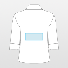 Russell Europe | Camisa justa senhora manga 3/4 Easy Care