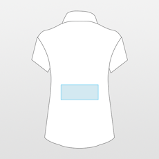 Kustom Kit | Blusa de mujer con cuello mao Tailored Fit SSL