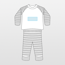 Larkwood | Striped pajamas