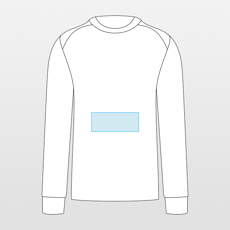 Wk | Sweatshirt with straight sleeves