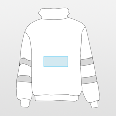 Yoko | 1/4 jakke med Fluo glidelås