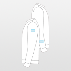 Fruit of the Loom | Big logo print vintage sweater set