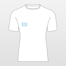 Fruit of the Loom | T-shirt with small vintage logo