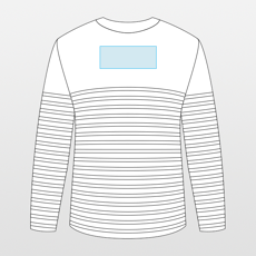 Front Row | T-shirt manches longues breton