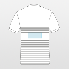 Front Row | Breton kortermet T-skjorte