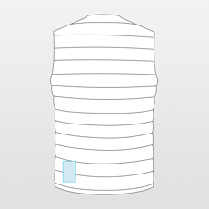 Neoblu | Abrigo ligero sin mangas para mujer