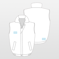 Result | Colete com forro polar