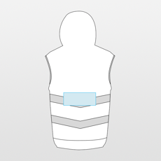 Yoko | Gilet à capuche fluo Gilet Fluo Kensington