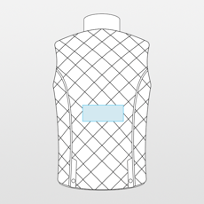 Kariban | Gilet imbottito da donna