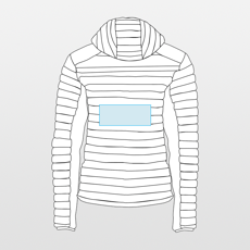 Tee Jays | Chaqueta cruzada exterior con capucha para mujer