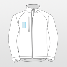 SOL'S | Men's Zippered Softshell Jacket