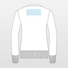 Russell | V-neck women's knitted coat