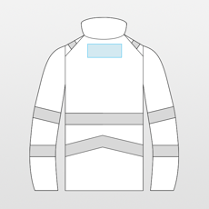 Result | High visibility softshell jacket