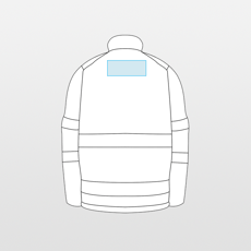 Printable safety softshell jacket