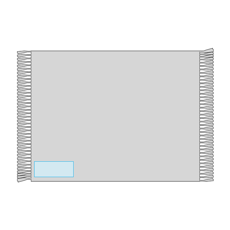 Polární deka se soby