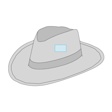 Chapeau en paille naturelle JEAN