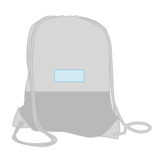 Cork drawstring bag - Cork detail drawstring bag ILLA