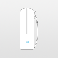 Sac à dos à colorier BACKSKETCHY