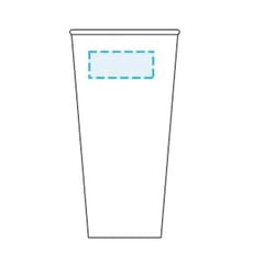 Bicchiere miscelatore per cocktail in acciaio inossidabile