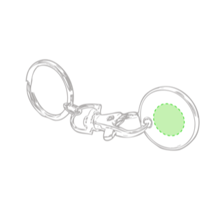 Keyring Coin Euromarket