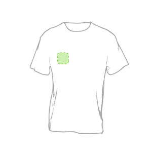 T-Shirt Adulto Branca keya MC150