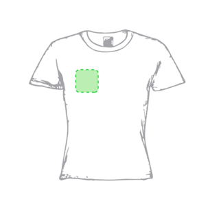 Frauen Weiß T-Shirt keya WCS150