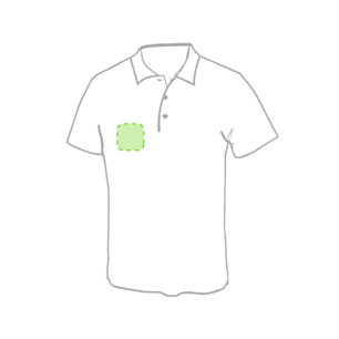 Børns hvide poloshirt keya YPS180