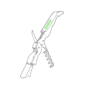 Corkscrew Opener Kiblack