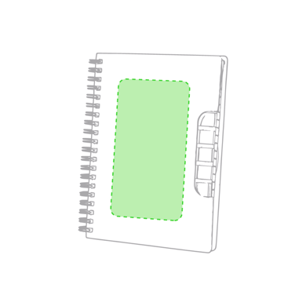 Klejący notatnik Tiblan